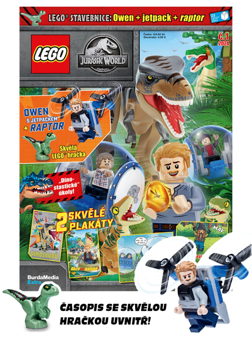 AKTUÁLNÍ VYDÁNÍ LEGO® Jurassic World™ 01/2024