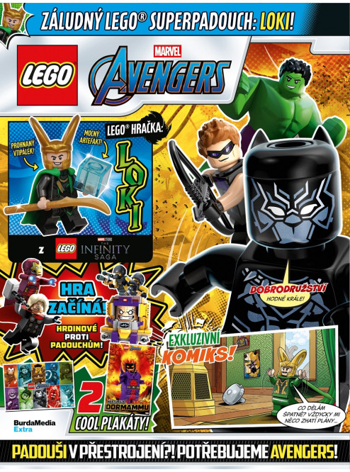 LEGO® MARVEL AVENGERS - ROČNÍ PŘEDPLATNÉ SE SLEVOU