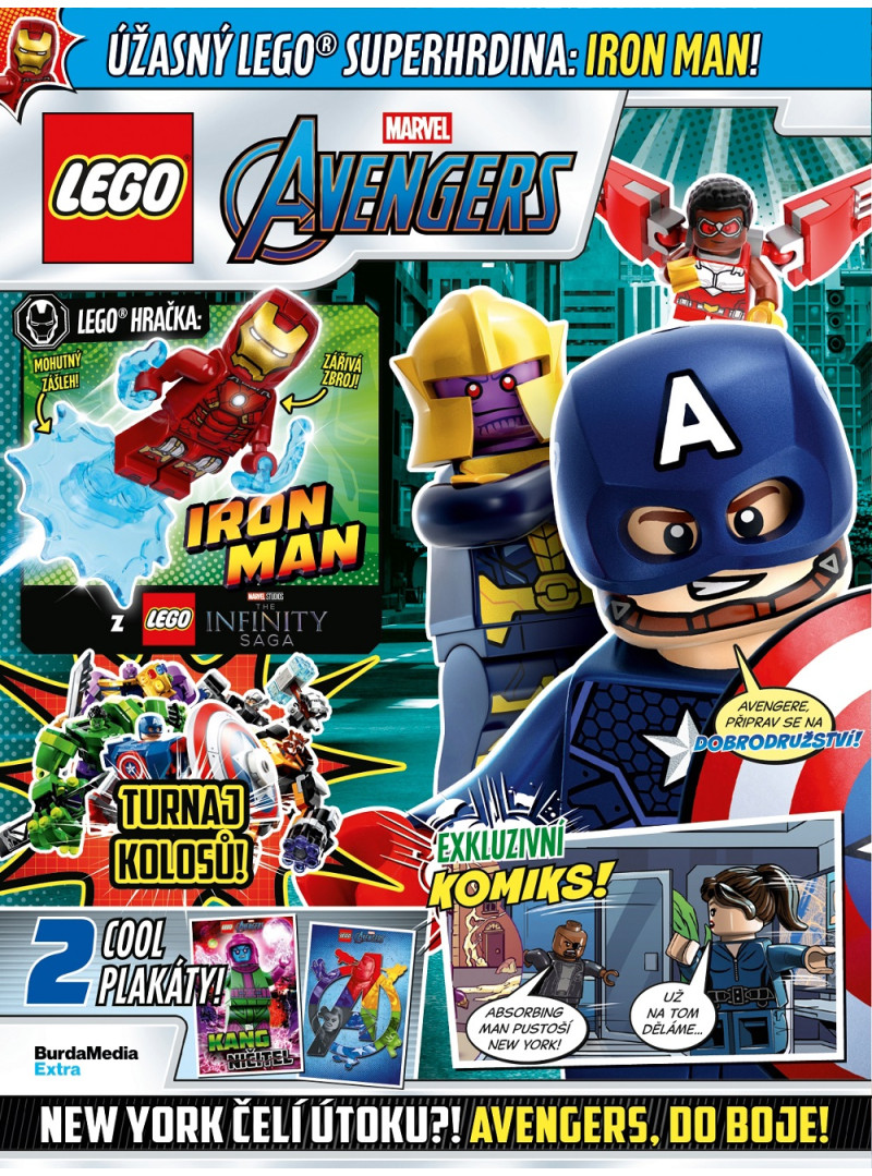 LEGO® MARVEL AVENGERS - ROČNÍ PŘEDPLATNÉ SE SLEVOU
