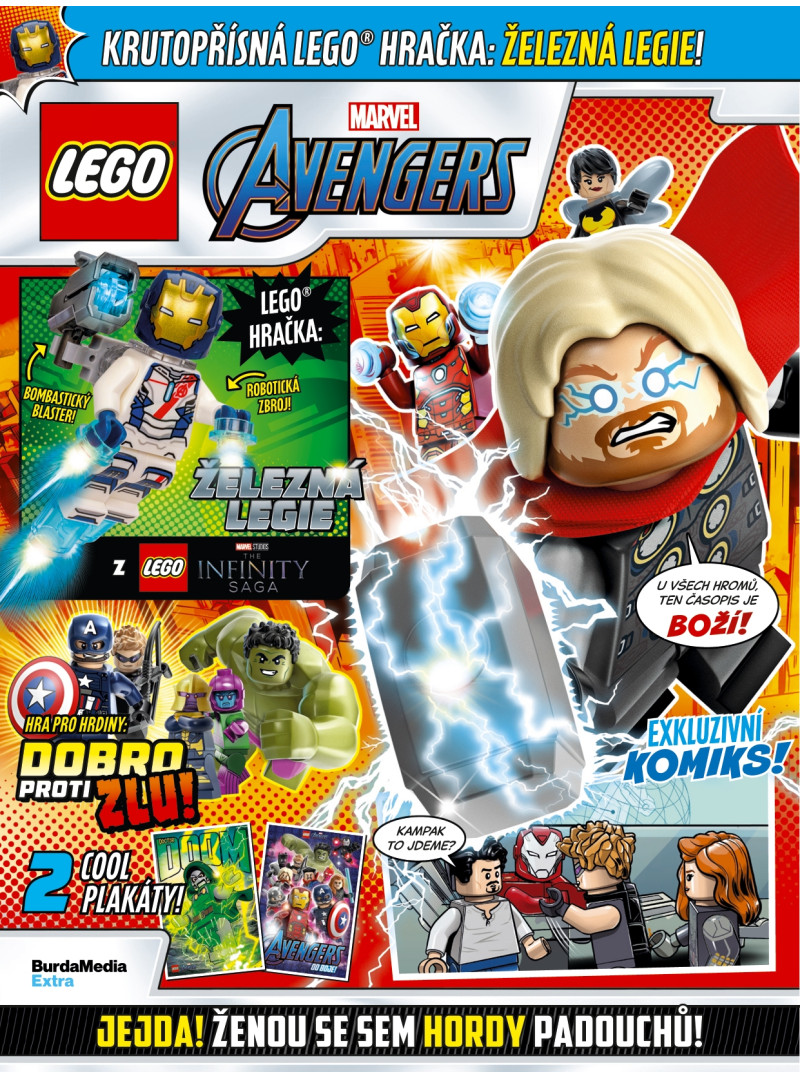 LEGO® MARVEL AVENGERS - ROČNÍ PŘEDPLATNÉ SE SLEVOU