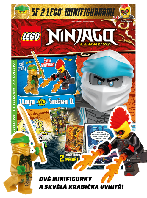 LEGO® NINJAGO® LEGACY - PŘEDPLATNÉ SE SLEVOU DM