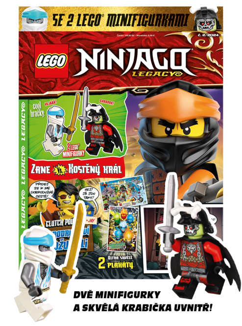 AKTUÁLNÍ VYDÁNÍ LEGO® NINJAGO® LEGACY 02/2024