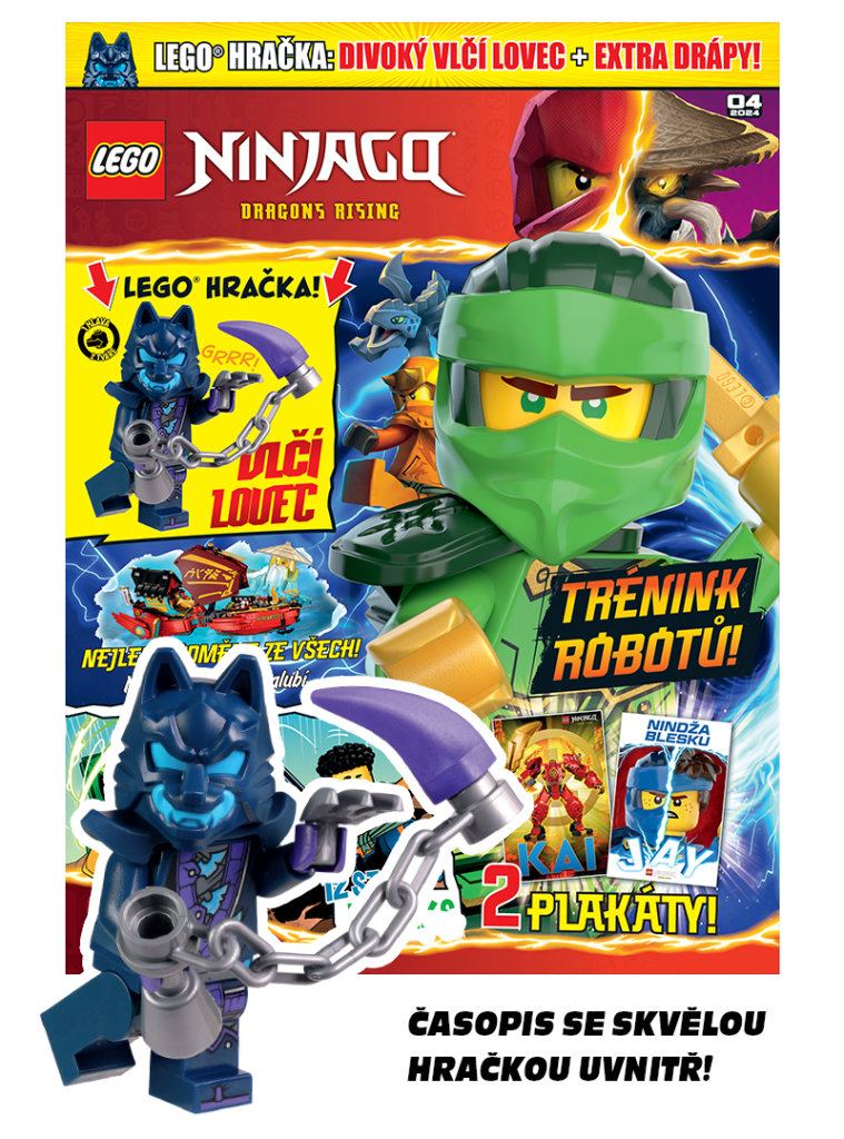 AKTUÁLNÍ VYDÁNÍ LEGO® NINJAGO® 4/2024