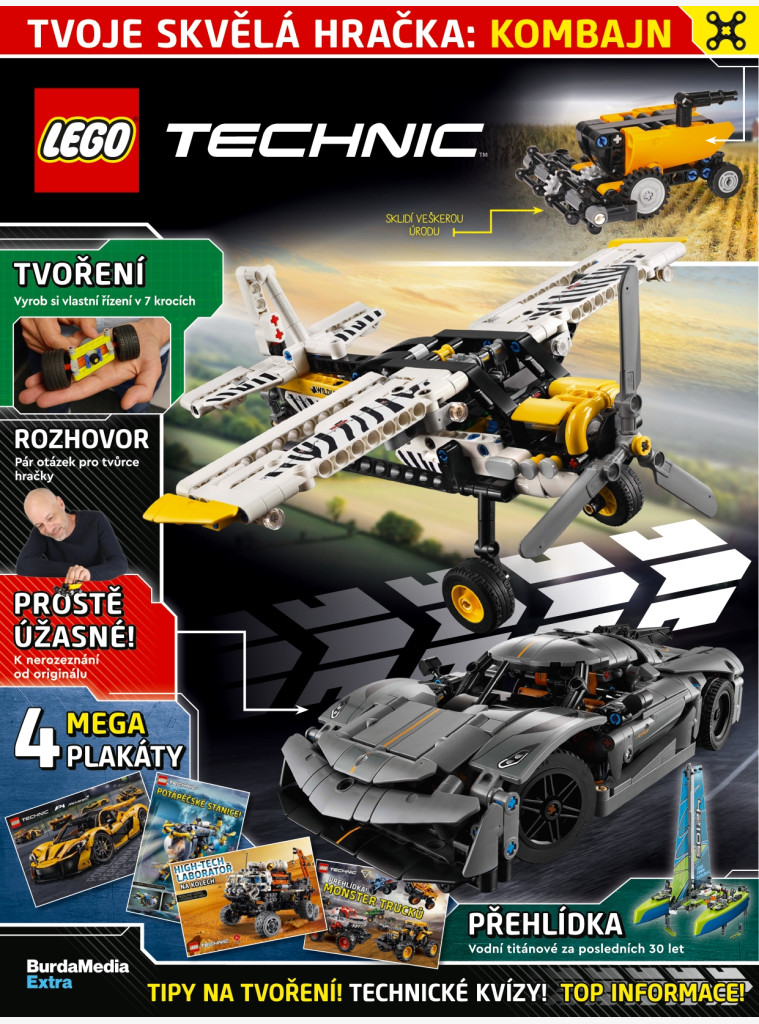AKTUÁLNÍ VYDÁNÍ LEGO® Technic™ 02/2025