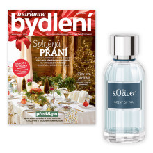 Roční předplatné Marianne Bydlení + pánská vůně s.Oliver