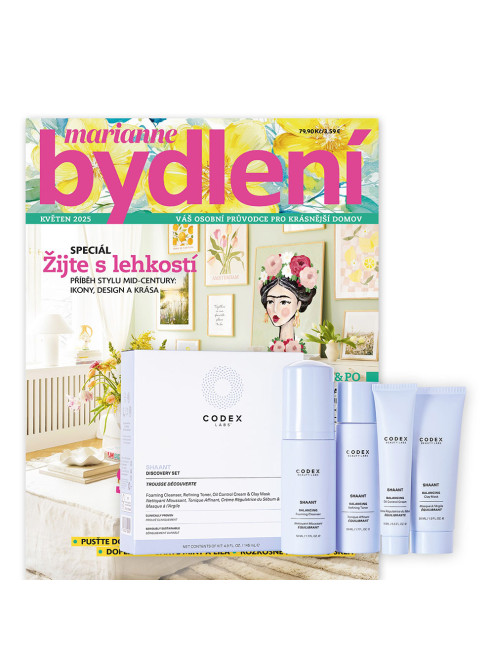 ROČNÍ PŘEDPLATNÉ MARIANNE BYDLENÍ + BIOTECH PÉČE CODEX LABS + DIGI VERZE ZDARMA