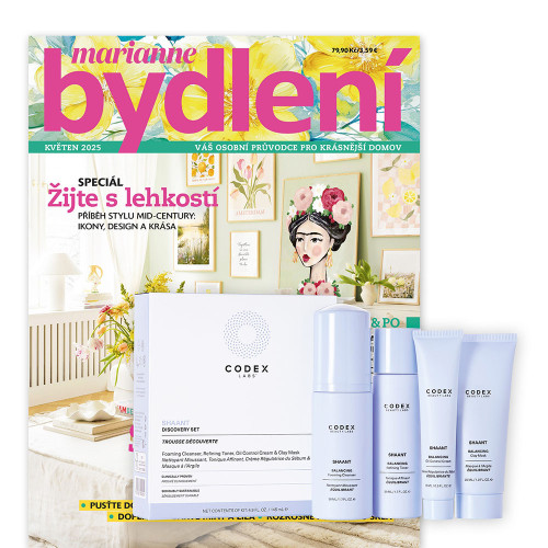 ROČNÍ PŘEDPLATNÉ MARIANNE BYDLENÍ + BIOTECH PÉČE CODEX LABS + DIGI VERZE ZDARMA