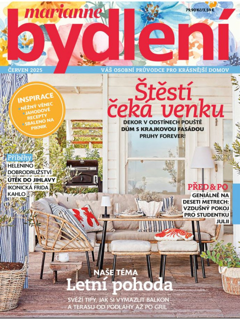 AKTUÁLNÍ VYDÁNÍ MARIANNE BYDLENÍ 6/2025