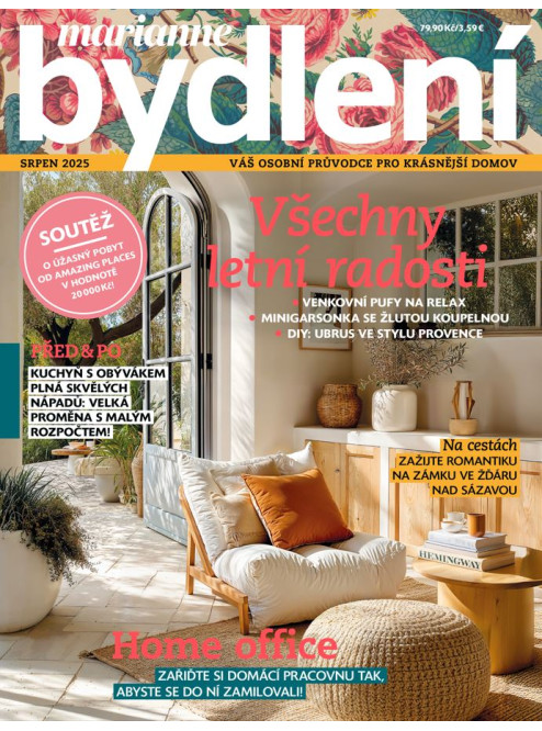 AKTUÁLNÍ VYDÁNÍ MARIANNE BYDLENÍ 8/2025