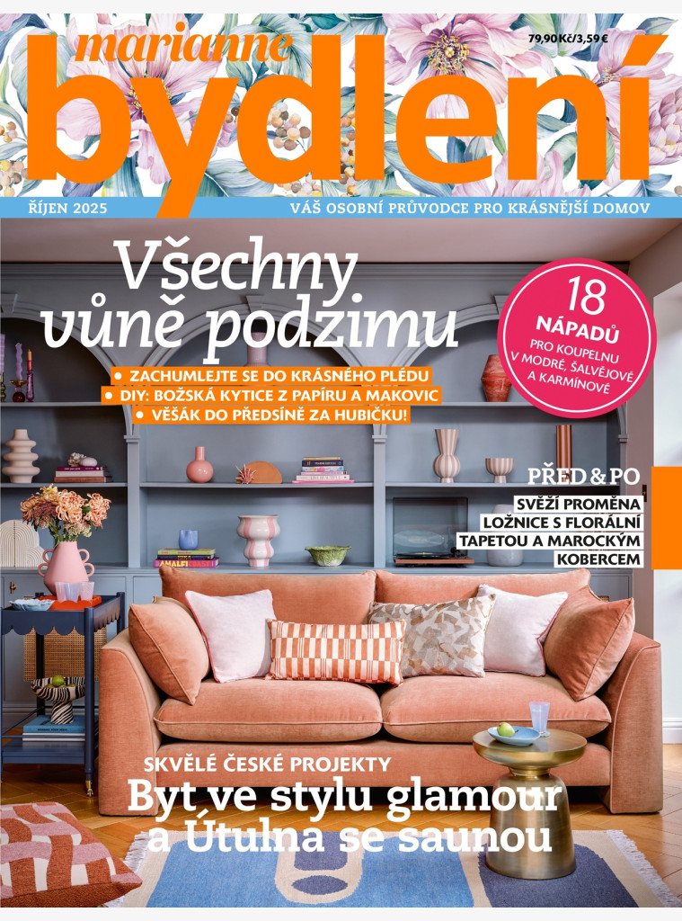 AKTUÁLNÍ VYDÁNÍ MARIANNE BYDLENÍ 10/2025