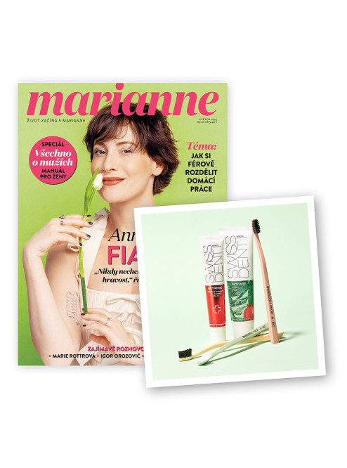 ROČNÍ PŘEDPLATNÉ MARIANNE + DENTÁLNÍ PÉČE SWISSDENT + DIGI VERZE ZDARMA