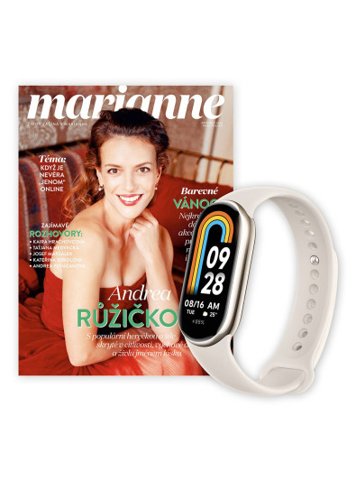 ROČNÍ PŘEDPLATNÉ MARIANNE + FITNESS NÁRAMEK XIAOMI + DIGI VERZE ZDARMA