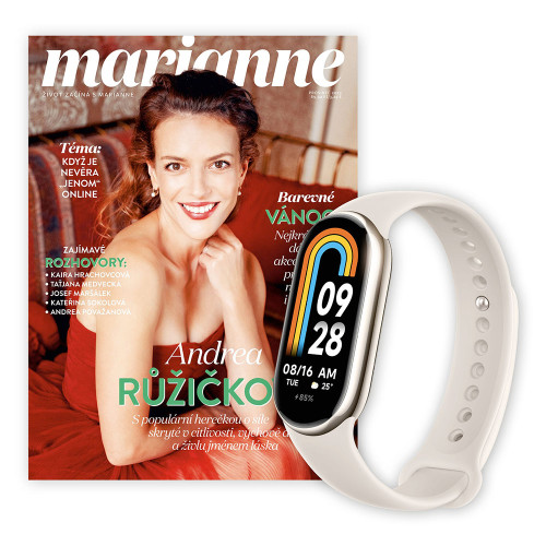 ROČNÍ PŘEDPLATNÉ MARIANNE + FITNESS NÁRAMEK XIAOMI + DIGI VERZE ZDARMA