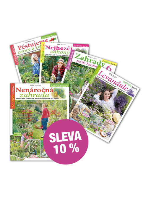 PŘEDPLATNÉ NAŠE KRÁSNÁ ZAHRADA SPECIÁL SE SLEVOU + DIGI VERZE ZDARMA