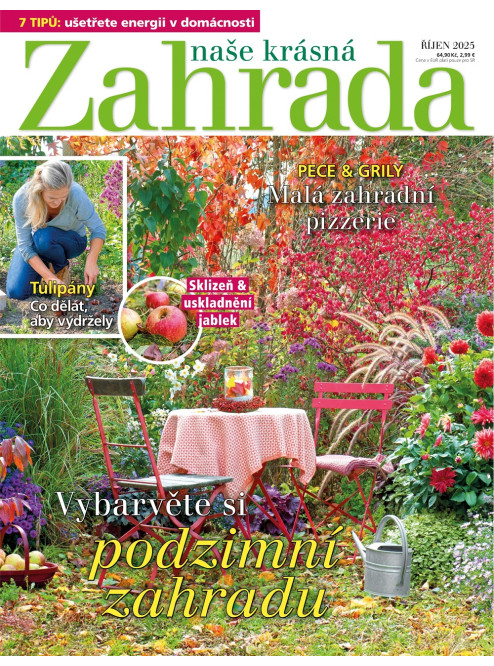 AKTUÁLNÍ VYDÁNÍ NAŠE KRÁSNÁ ZAHRADA 10/2025