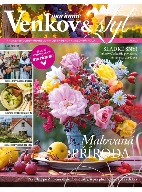 AKTUÁLNÍ VYDÁNÍ MARIANNE VENKOV & STYL 10/2025