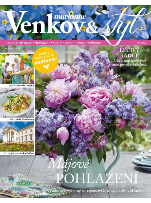 AKTUÁLNÍ VYDÁNÍ MARIANNE VENKOV & STYL 5/2025