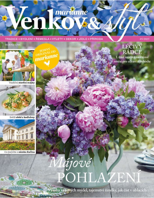 AKTUÁLNÍ VYDÁNÍ MARIANNE VENKOV & STYL 5/2025