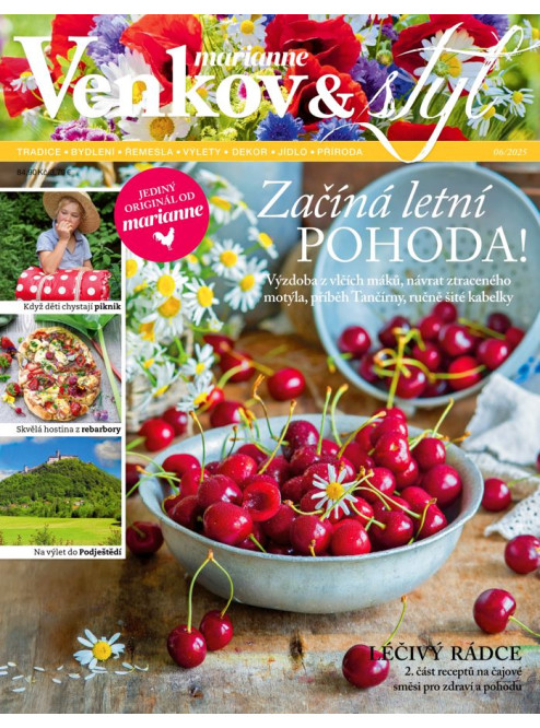 AKTUÁLNÍ VYDÁNÍ MARIANNE VENKOV & STYL 6/2025