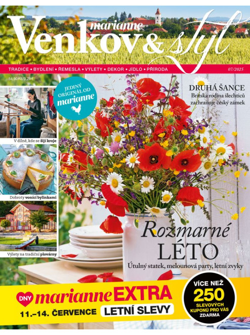 AKTUÁLNÍ VYDÁNÍ MARIANNE VENKOV & STYL 7/2025
