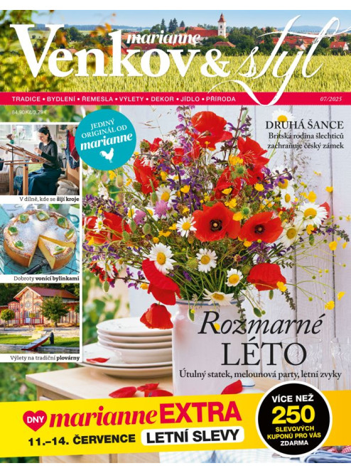 AKTUÁLNÍ VYDÁNÍ MARIANNE VENKOV & STYL 7/2025