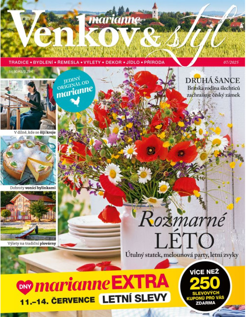 AKTUÁLNÍ VYDÁNÍ MARIANNE VENKOV & STYL 7/2025