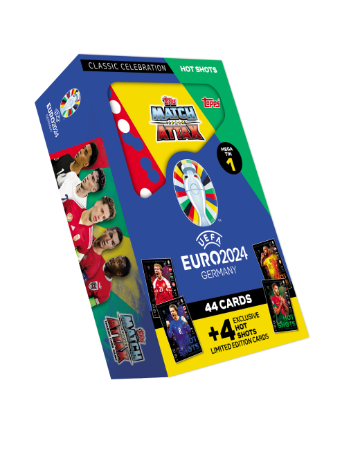 Topps UEFA EURO 2024 Match Attax - Mega Tin Hot Shots