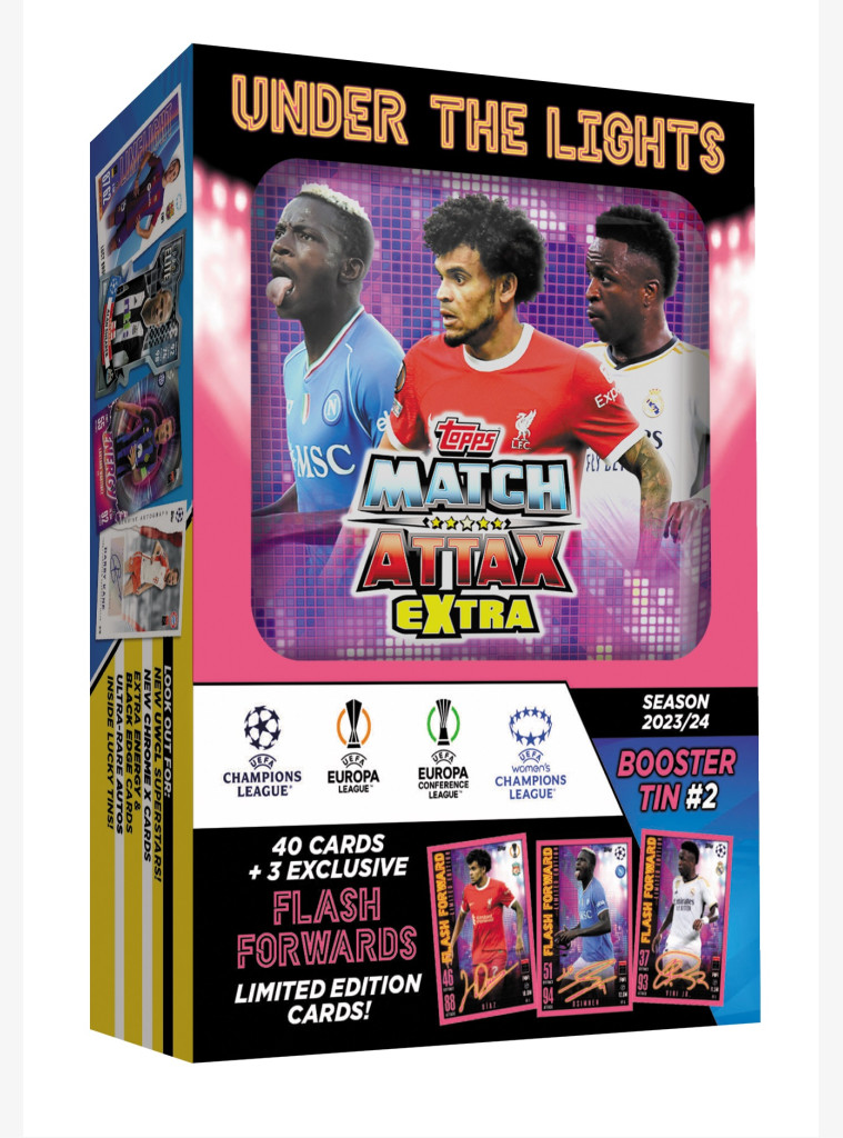 Topps Champions League Match Attax Extra - Booster Tin # 2