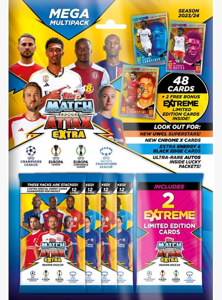 Topps Champions League Match Attax Extra - Mega Multipack