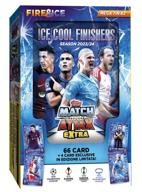 Topps Champions League Match Attax Extra - Mega Tin - ICE